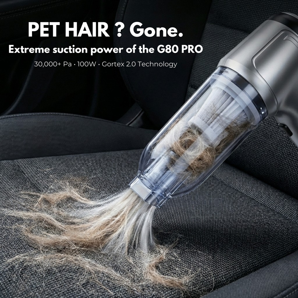 G80 PRO | Élu meilleur aspirateur de précision au Royaume-Uni en 2025