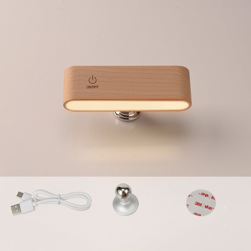 LuminoWood - Lampe magnétique rotative à 360° | 50% DE REMISE