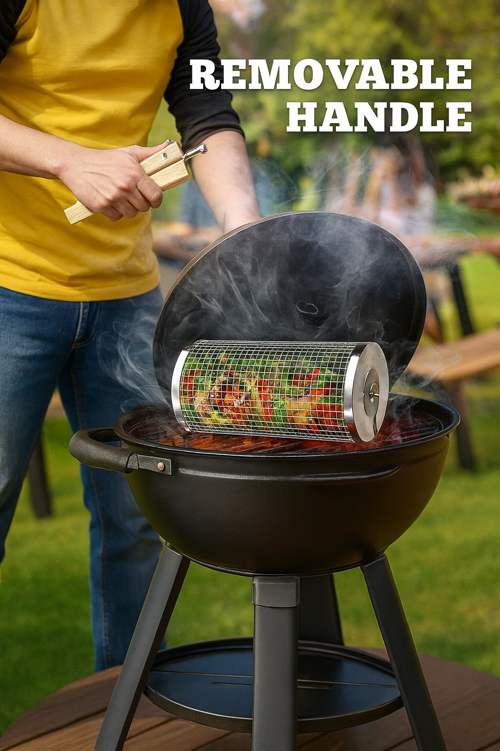 BBQLock – Retournez les aliments sans effort, sans les casser ni les brûler
