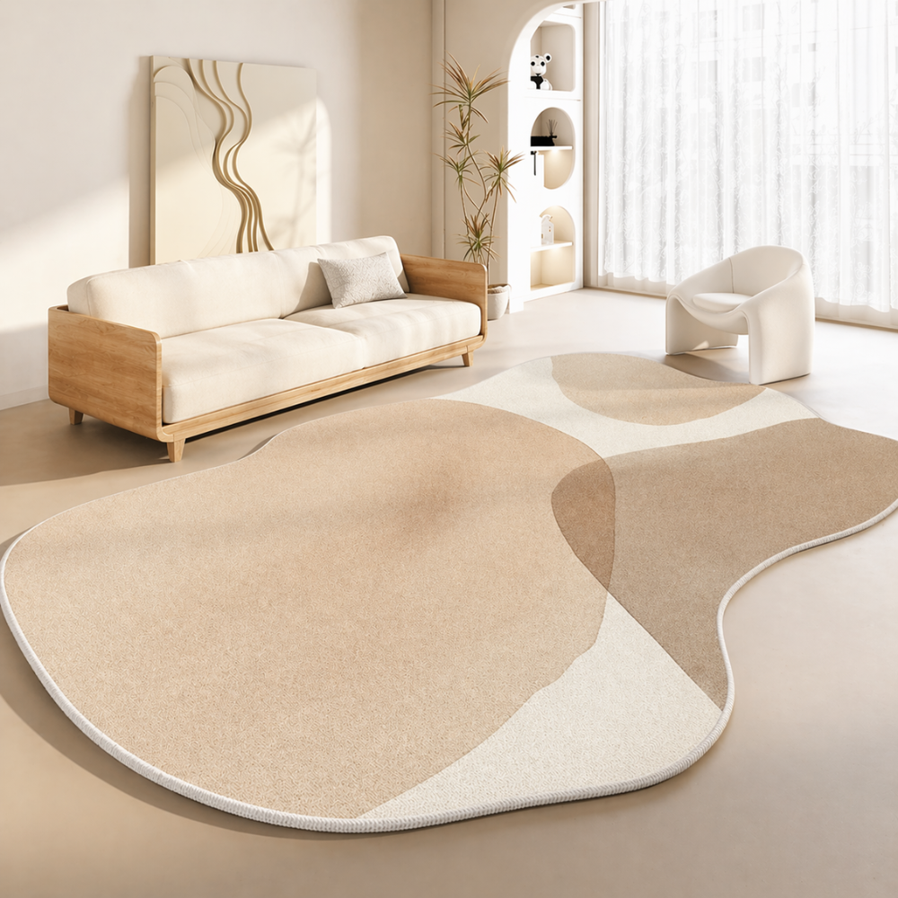 Tapis Novara | Tapis non glissant inspiré du Japon, moelleux pour le salon ou la chambre