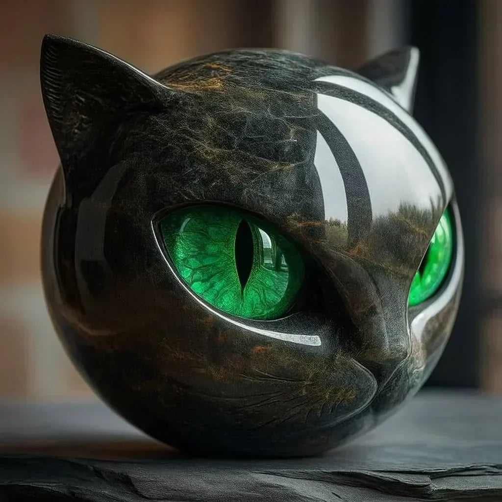 50% de réduction | Noctura™ | Sculpture mystique de chat noir