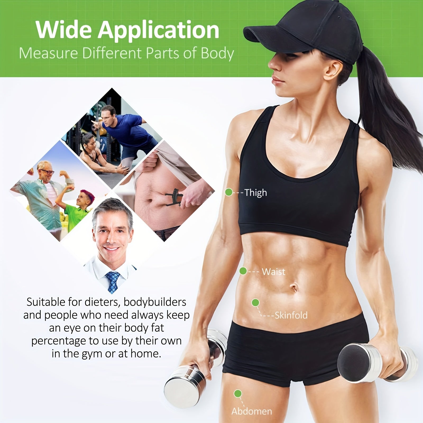 CALIPERFIT – Outil de Mesure Précise de la Masse Grasse pour le Suivi de la Condition Physique