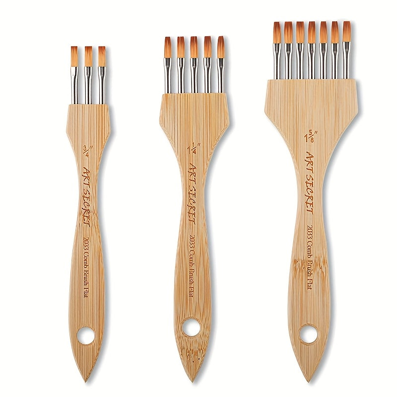 Set de Peignes Multitandige ArtSecret – Créatif et Polyvalent pour la Peinture