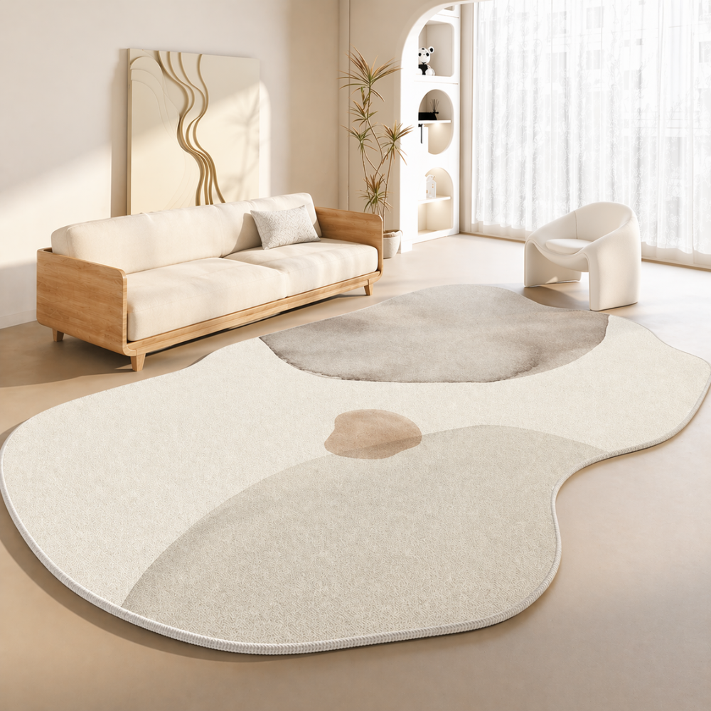 Tapis Novara | Tapis non glissant inspiré du Japon, moelleux pour le salon ou la chambre