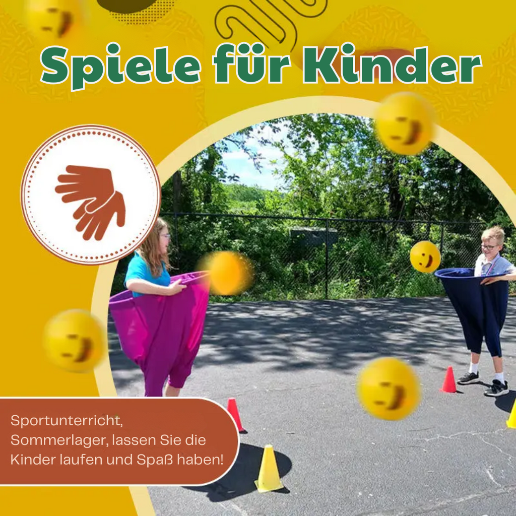 HüpfHose™ Favorise l'esprit d'équipe et le plaisir