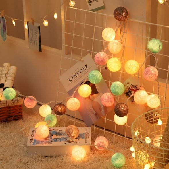 Boule Lumineuse en Coton - LumiBall