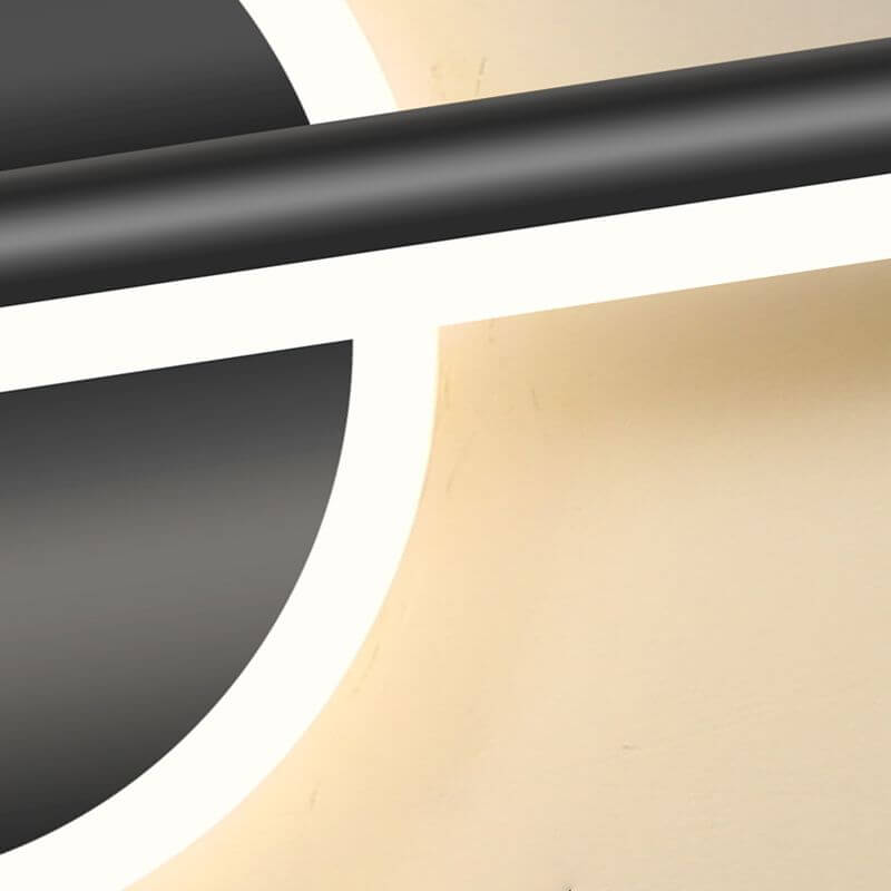 Applique Murale LED Moderne, Design Rond/Carré