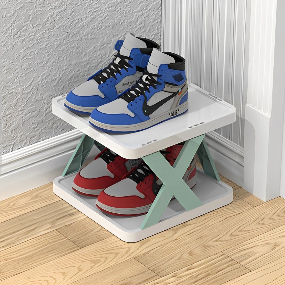 Organisateur de rangement à chaussures à plusieurs niveaux
