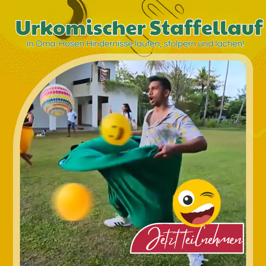 HüpfHose™ Favorise l'esprit d'équipe et le plaisir