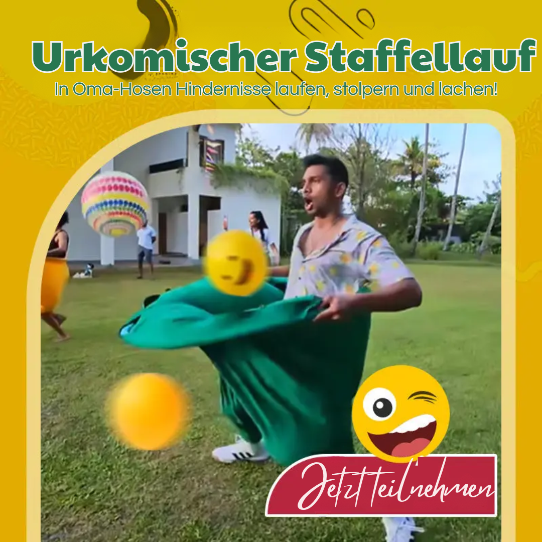 HüpfHose™ Favorise l'esprit d'équipe et le plaisir