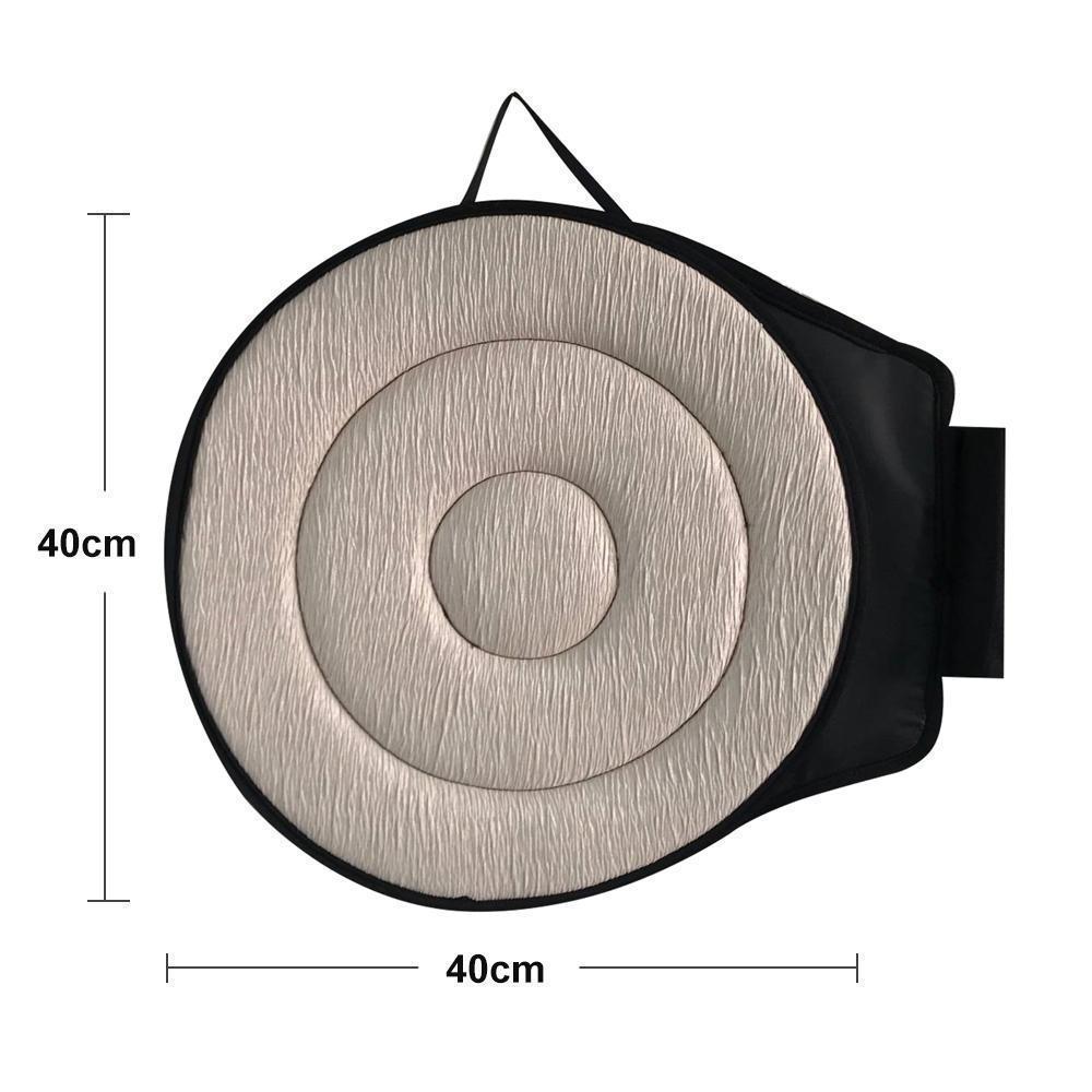 Rotaseat 360° Coussin de siège pivotant | Ergonomique & Antidérapant | Pour voiture, bureau & maison | Respectueux du dos & Confortable