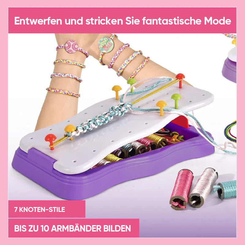 KreativKidz Kit de Tricot à Main DIY – Stimulez la créativité et l'habileté de vos enfants ! | 50% DE REMISE