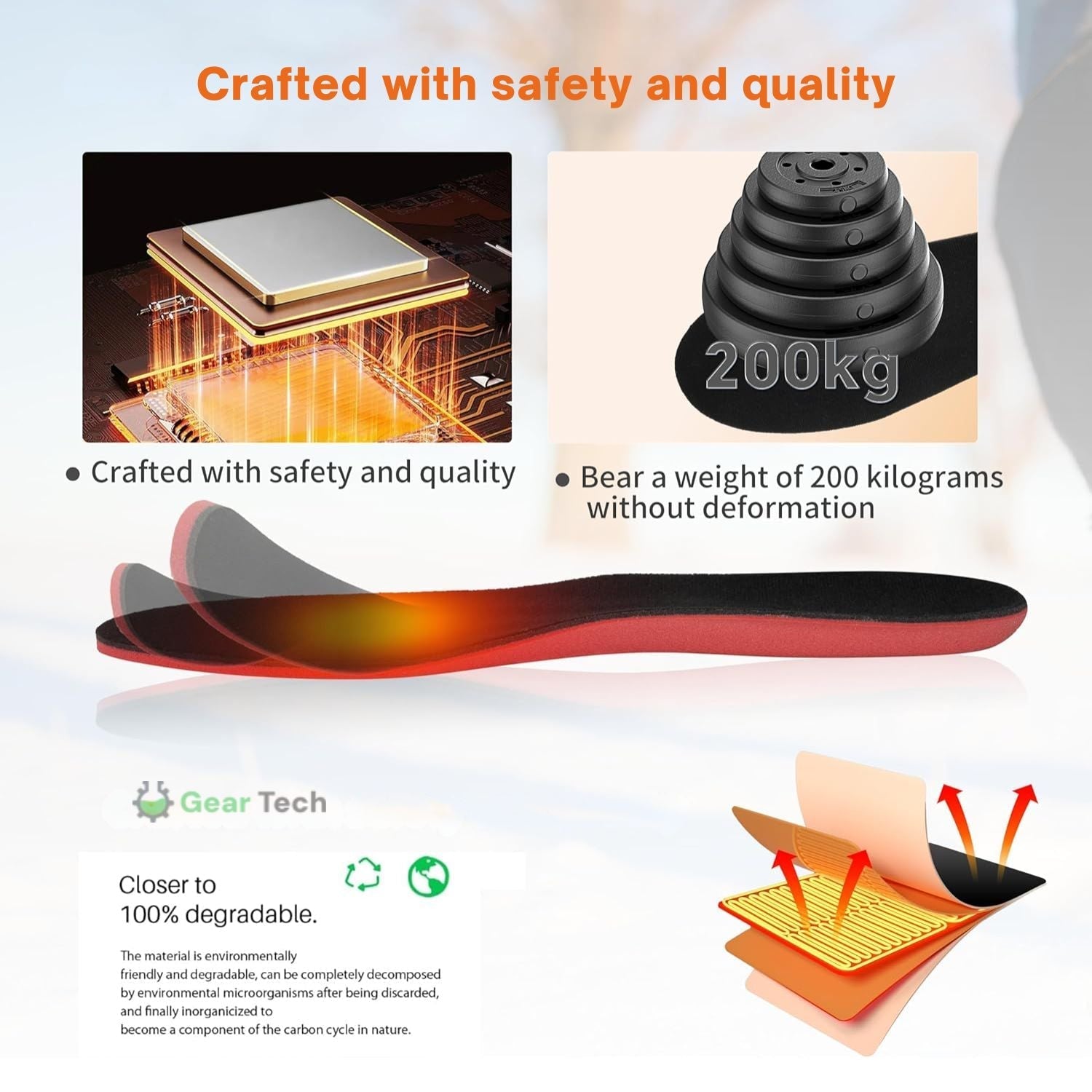Skanto | semelles chauffantes UK – Meilleures semelles thermiques pour bottes, chaussures de travail et confort hivernal quotidien