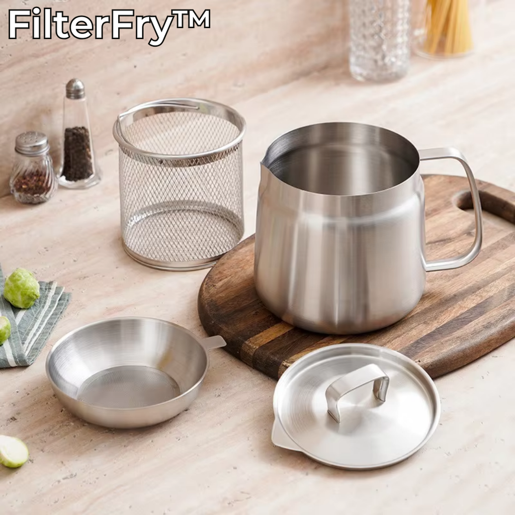 FilterFry™ | Ensemble de poêles multifonctions (set de 3)
