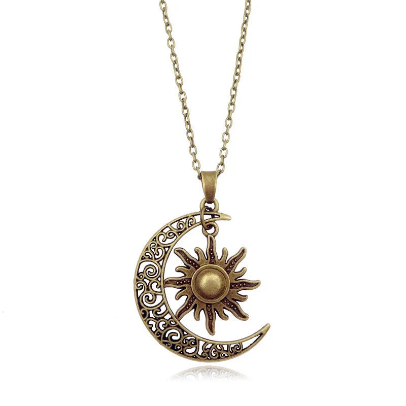 Collier Vintage Sun Moon™ | 1+1 GRATUIT