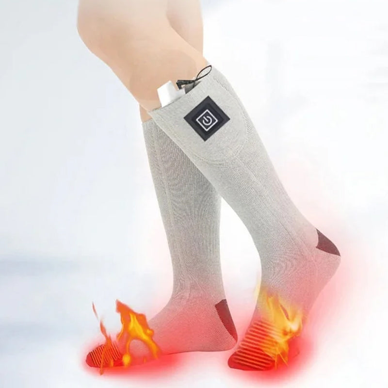 Chaussettes Chauffantes HeatWave – Rechargeables, Chaleureuses et Confortables