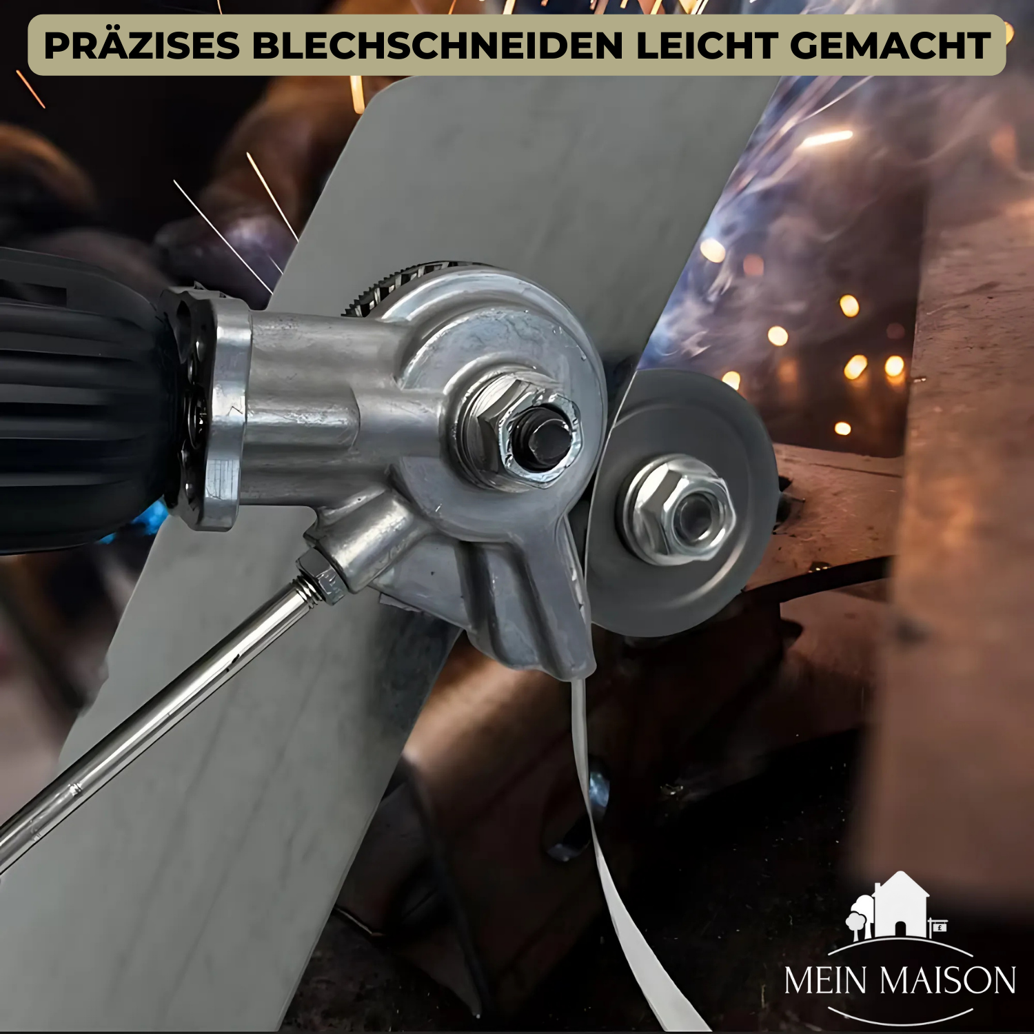 MetalCutPro™ – Découpe rapide et propre de tôle rendue facile