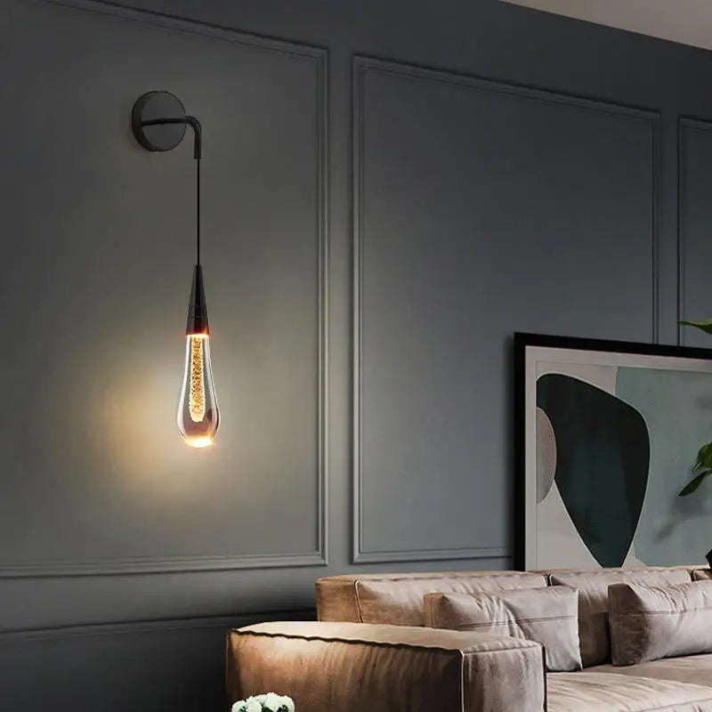 Applique Murale LED de Luxe en Forme Aérodynamique