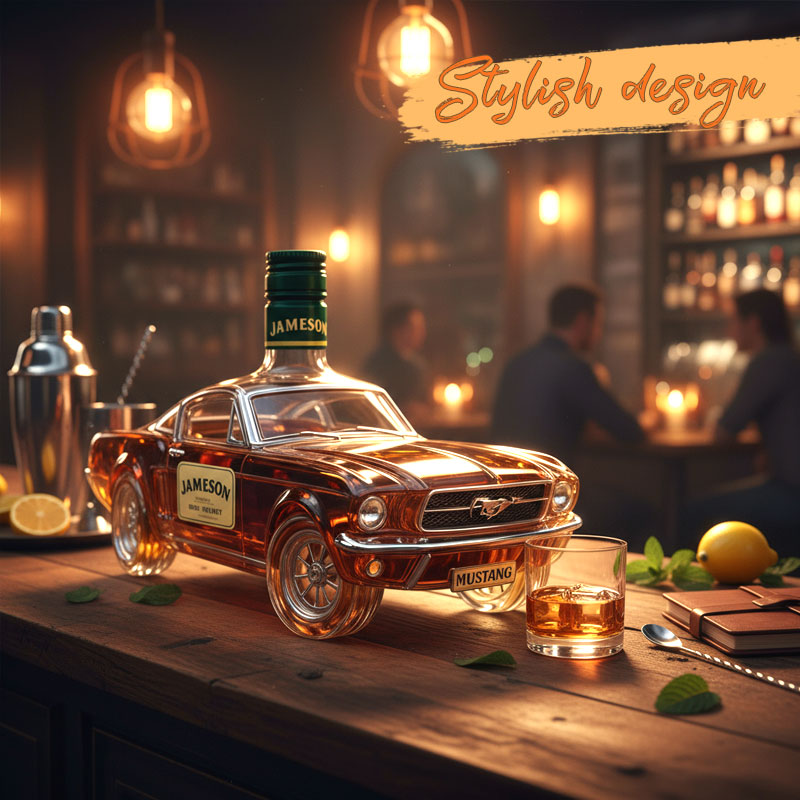 WhiskyWild™ | Bouteille de Whisky Bronco