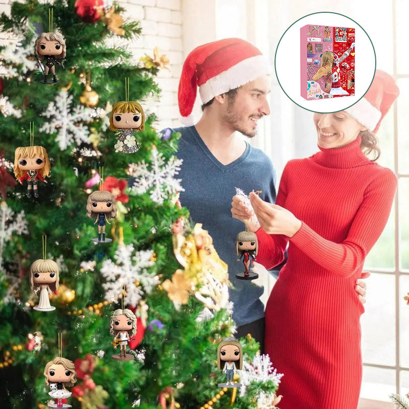 Calendrier de l'Avent SwiftCharm | Apportez la magie de Taylor Swift à vos fêtes (Édition 2026)