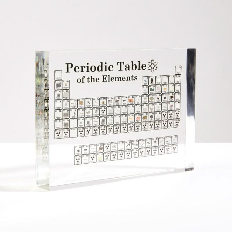 Une table périodique fascinante pour apprendre en s'amusant