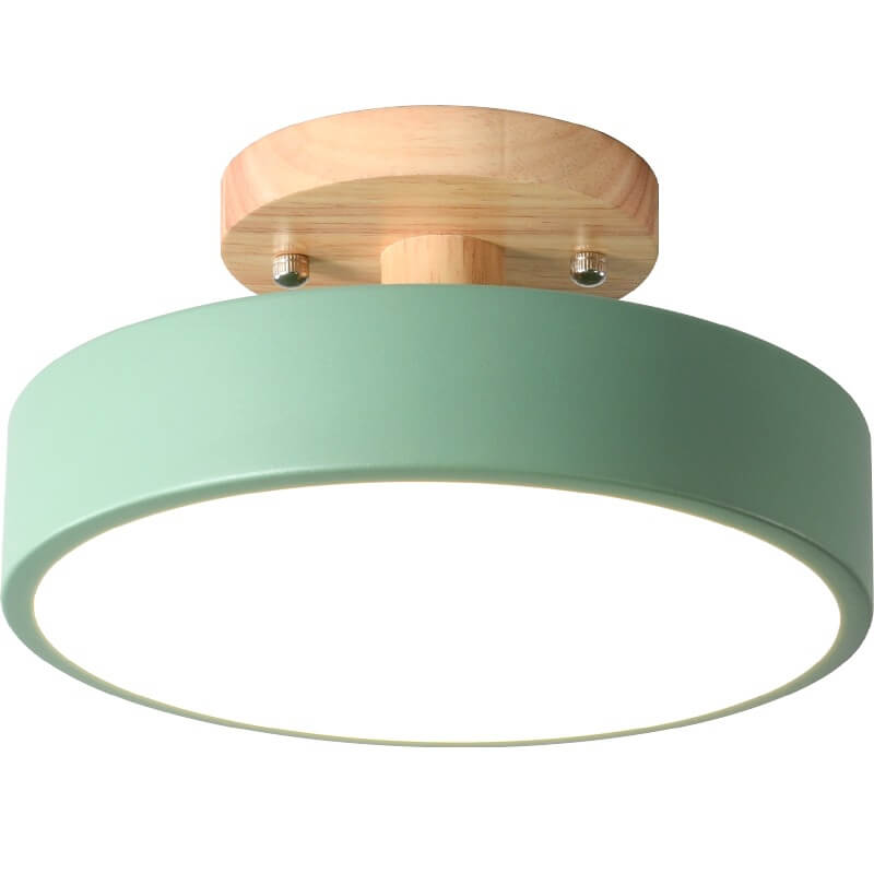 Skanto LED Plafonnier Rond | Design Nordique | Montage Semi-Encastré | Éclairage Intérieur Économique