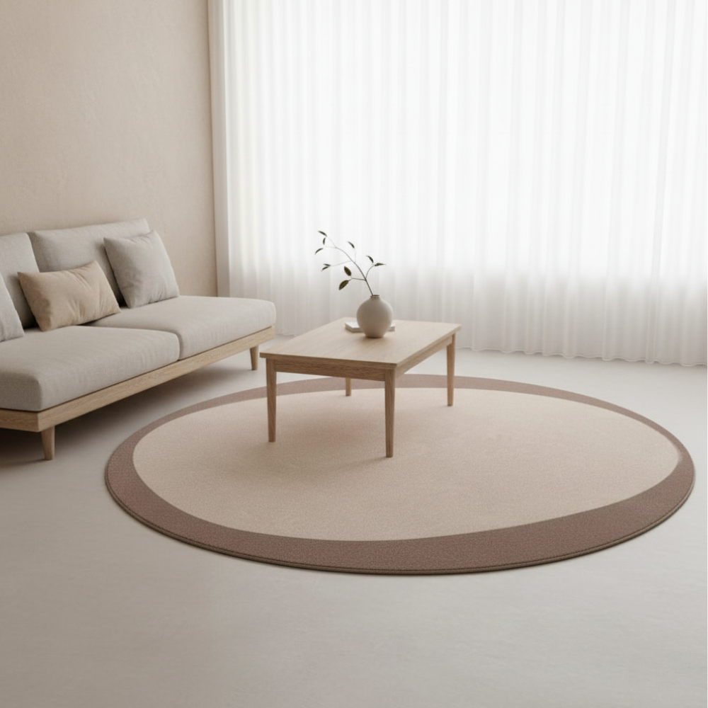 Arvella | Tapis en peluche irrégulier, tapis moderne et doux pour le salon et la chambre