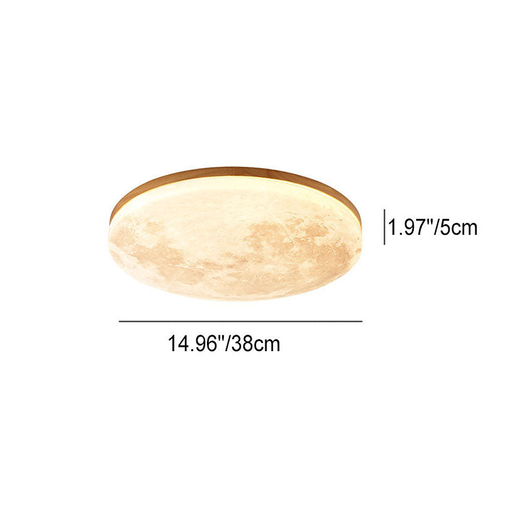 LunarGlow Plafonnier – Éclairage apaisant de lune pour tout intérieur