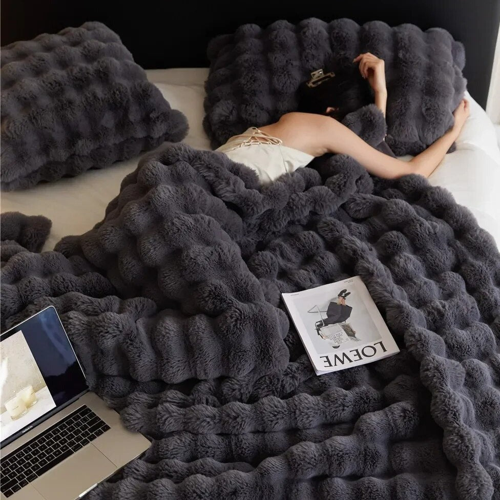 CozyDecke™ | Doux & Chaud | Élégant & Facile à Entretenir | Parfait pour Toutes les Saisons