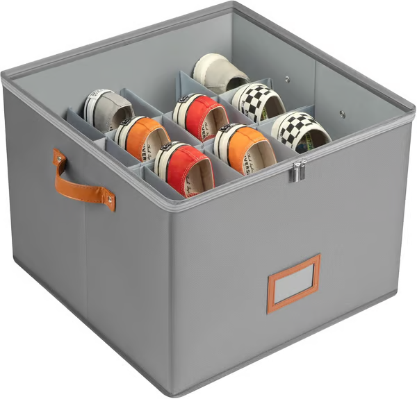 Étagère à chaussures | Système de rangement empilable | Gain de place & Stable