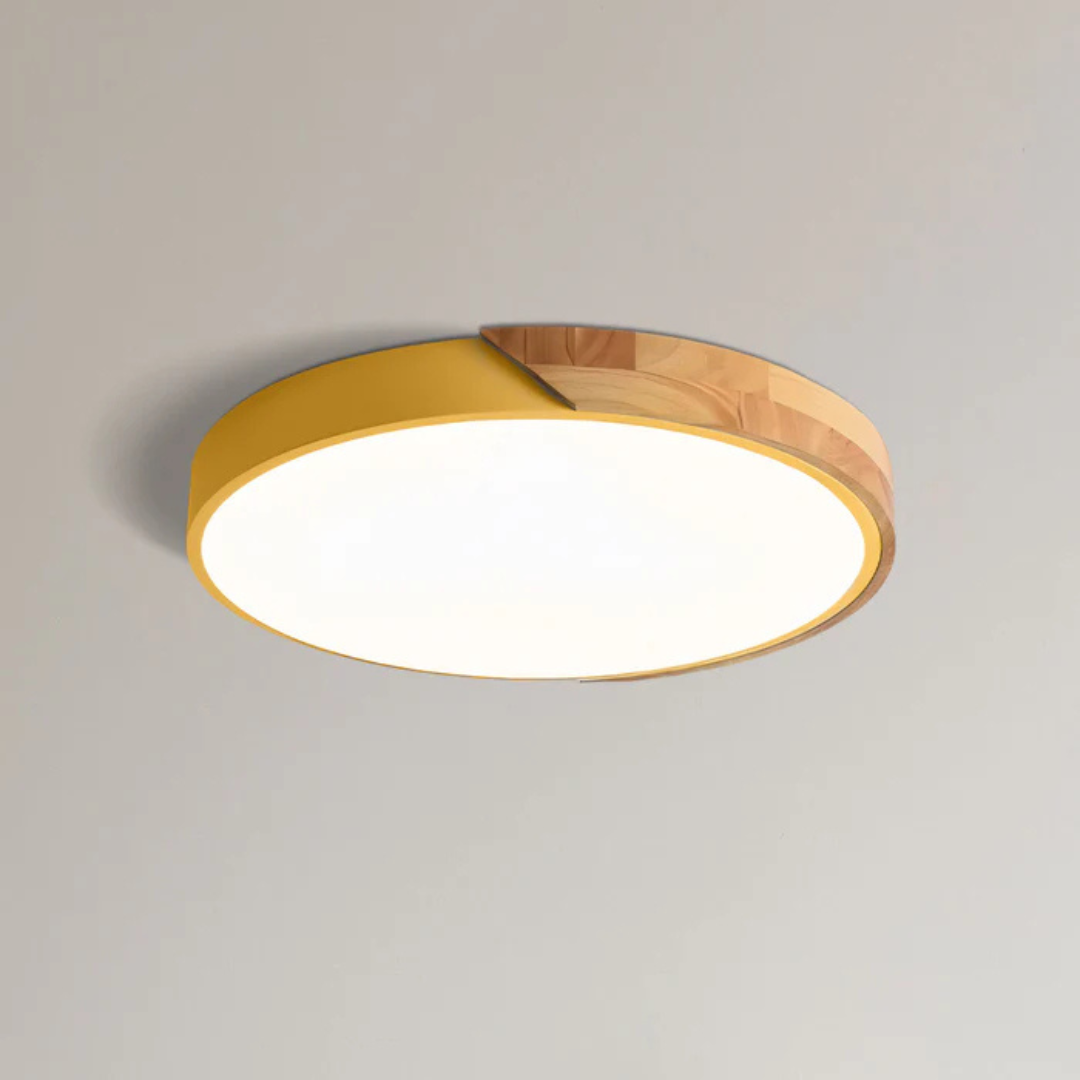 Lampe de plafond LED élégante au style scandinave
