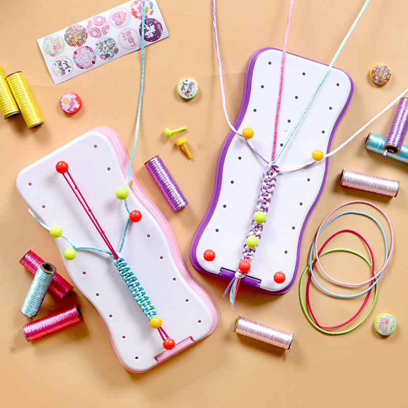 KreativKidz Kit de Tricot à Main DIY – Stimulez la créativité et l'habileté de vos enfants ! | 50% DE REMISE