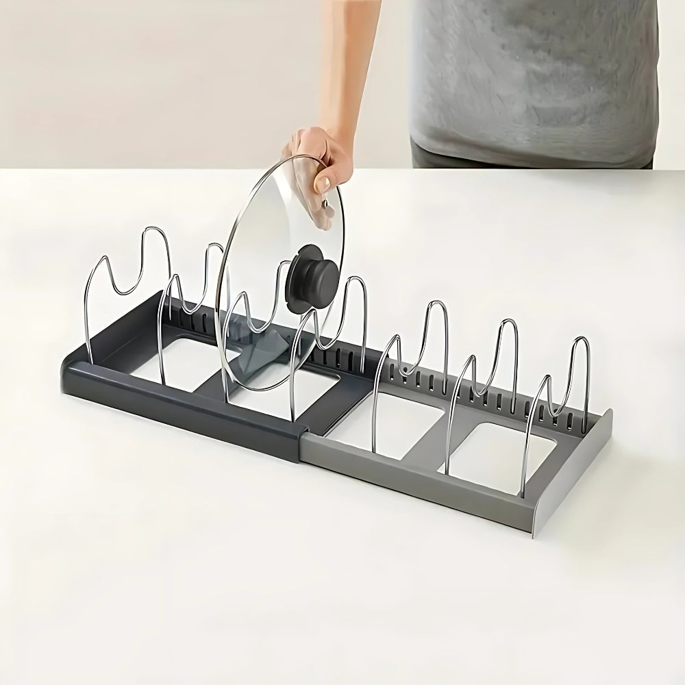 Organisateur de Casseroles et Poêles Extensible
