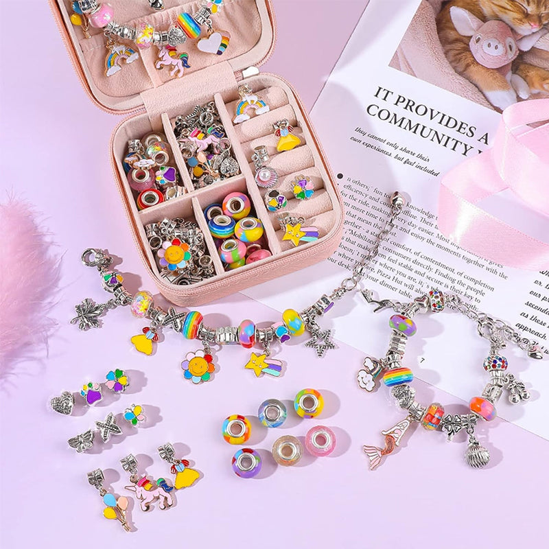 Ensemble de bracelets en perles fait main pour enfants