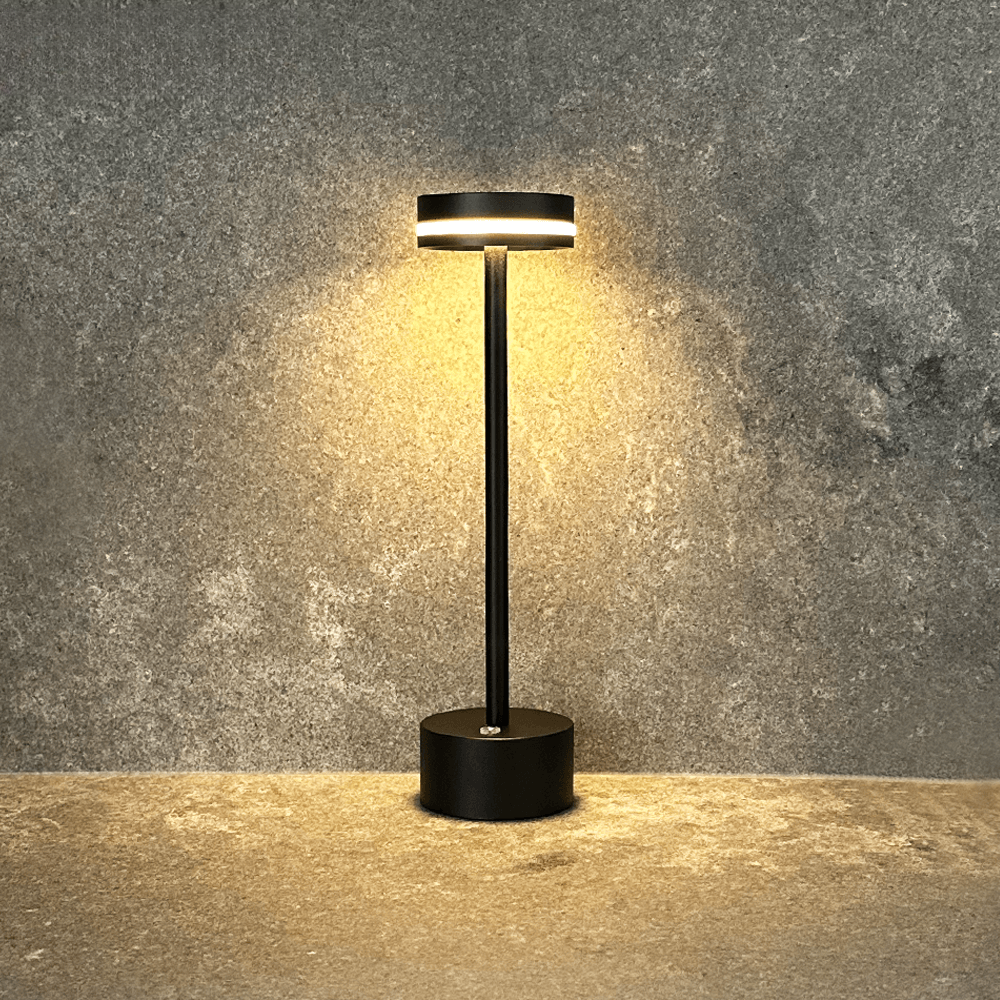 Lampe de table sans fil avec touch – lampe LED dimmable avec longue durée de vie de la batterie