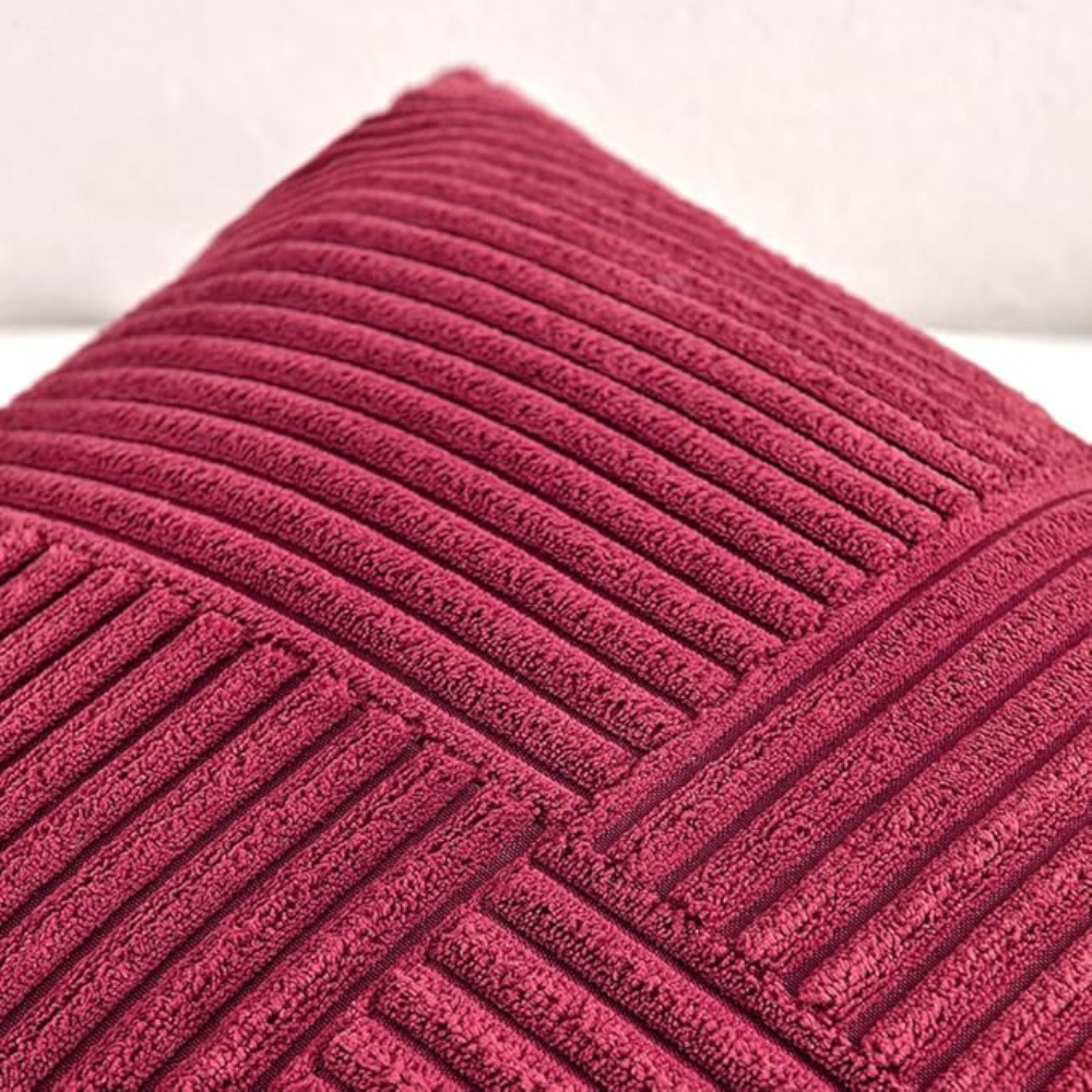 Housse de Coussin en Corde Rétro