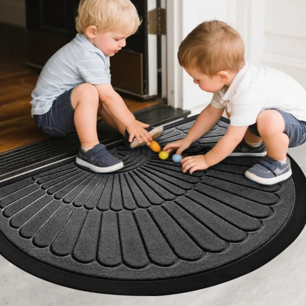 Stepra - Tapis d'accueil moderne antidérapant pour porte d'entrée ou hall