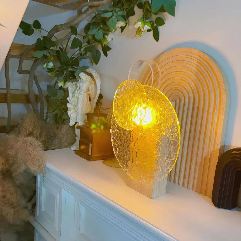 Lampe de coucher de soleil avec projection réglable – lampe de table dimmable