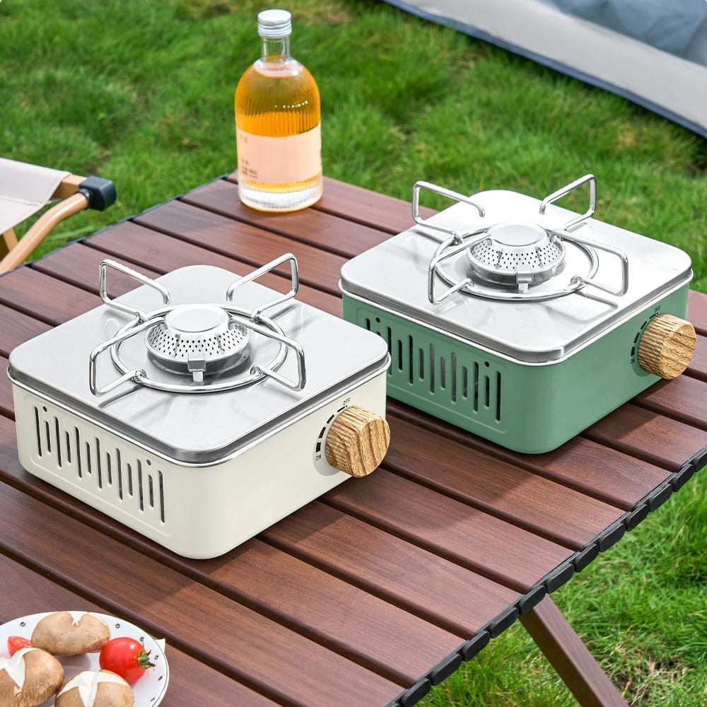 Réchaud à Gaz Portable pour Camping - 2800W Haute Puissance