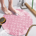 Tapis de Douche Rond Antidérapant