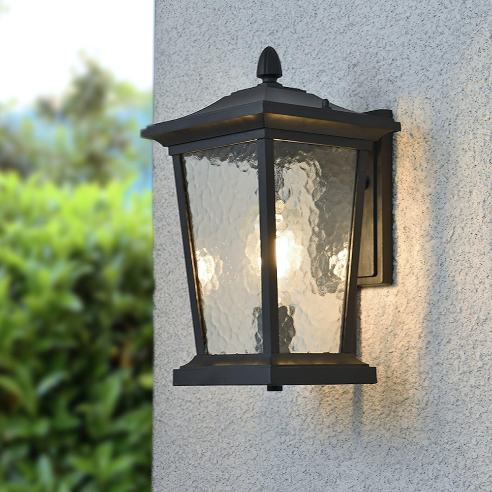 Applique Murale Extérieure Industrielle - Applique Murale LED en Aluminium Étanche pour Patio ou Porche