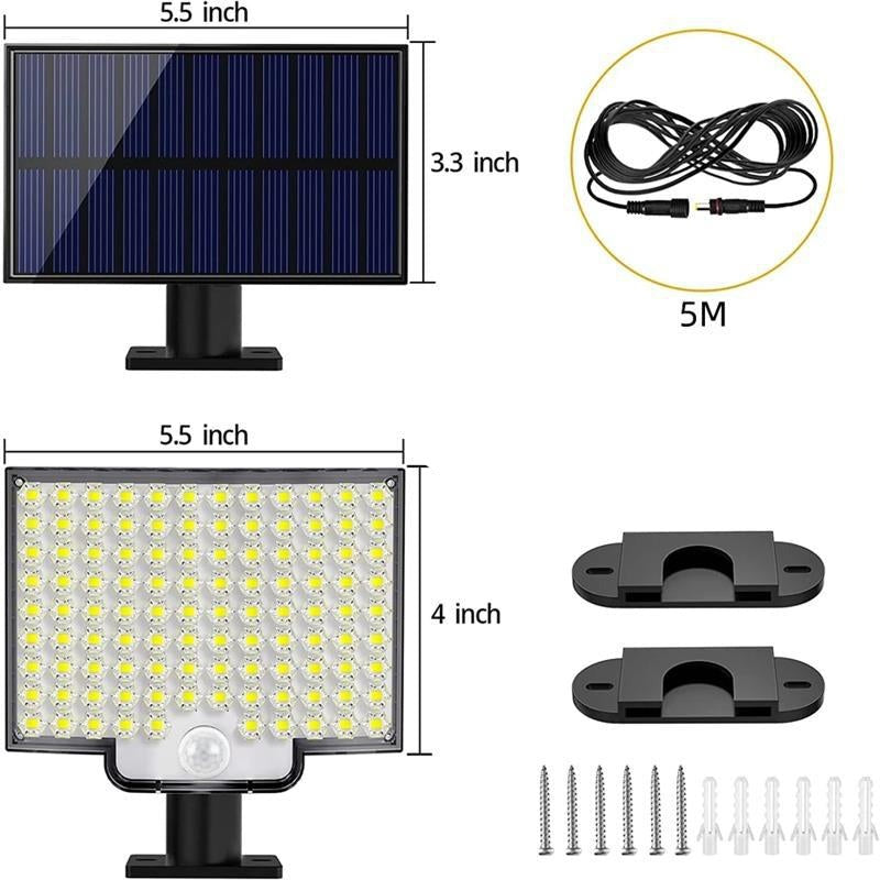 Sandsberg LED Solar Lampe d'extérieur avec capteur de mouvement