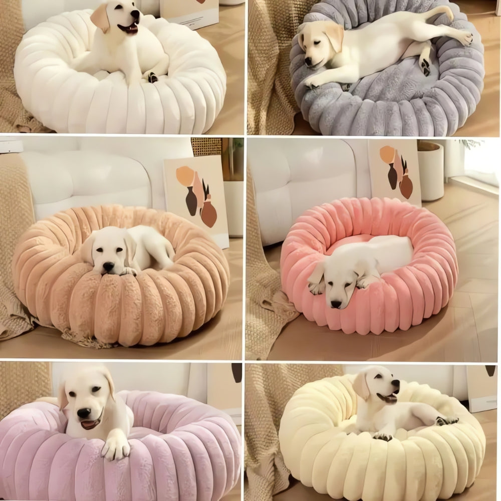 Lit Rond Purrfectly Plush pour Animaux