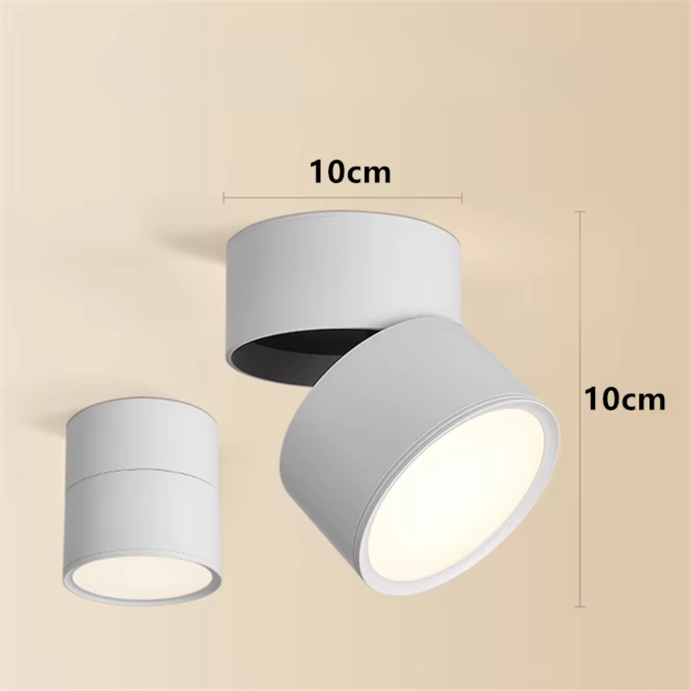Projecteur LED ajustable et élégant pour plafonds modernes