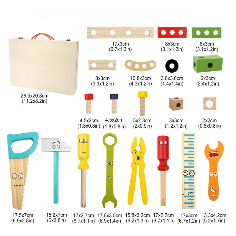 Kit de Construction en Bois Interactif - MakerBox