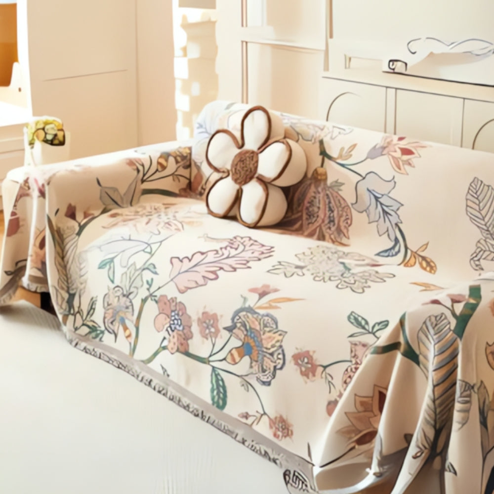 Housse de canapé réversible Amara Floral
