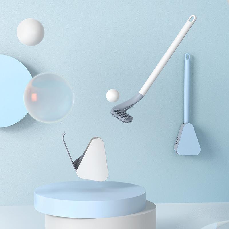 Brosse de toilettes avec support