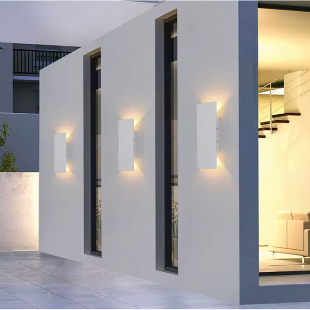 Lampe Murale Extérieure Étanche Moderne - Applique de Jardin LED