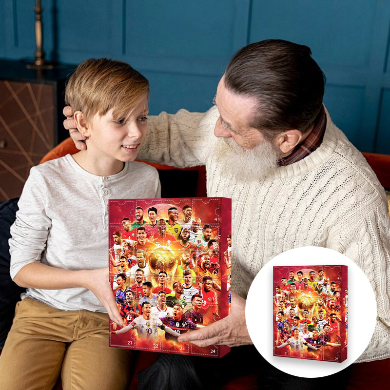 Calendrier de l'Avent Football – 24 Surprises pour Vrais Fans