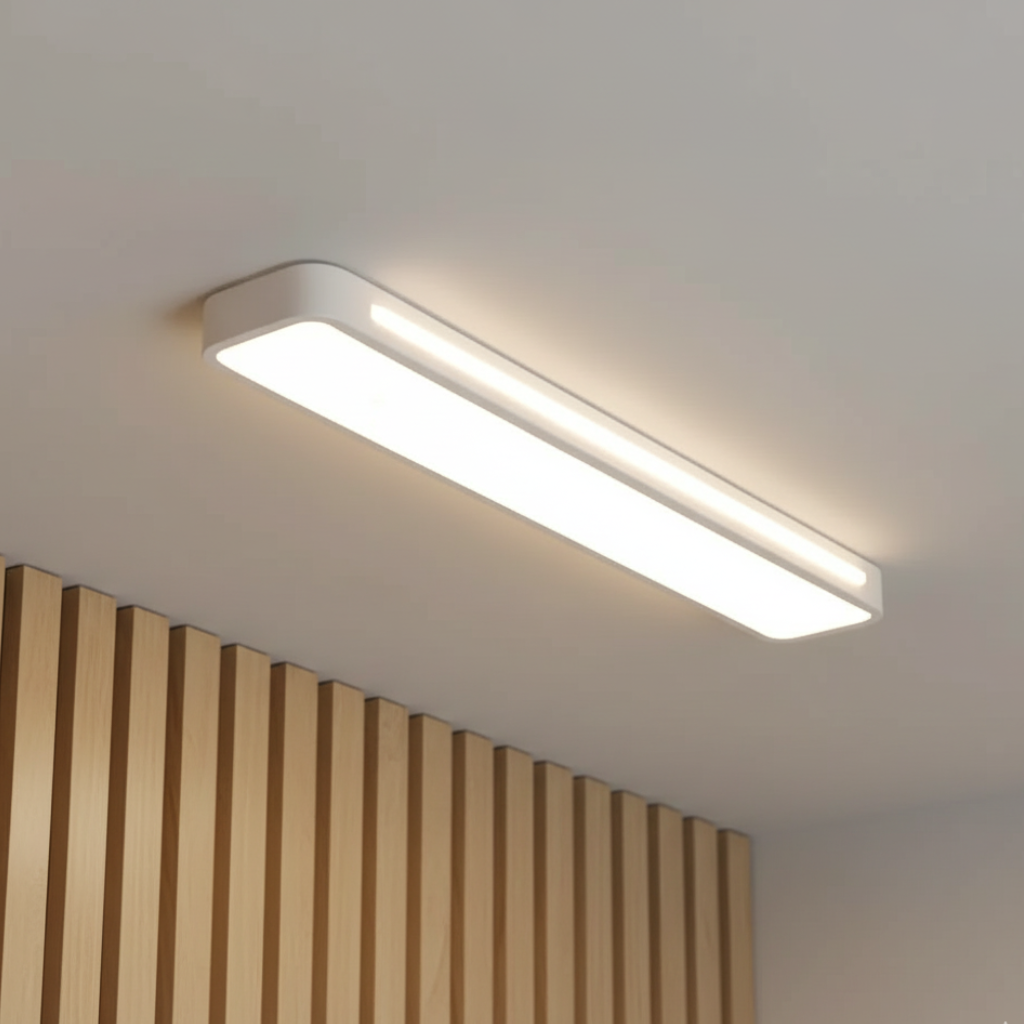 Lumière de plafond encastrée linéaire Runway - Applique LED ambiante ajustable